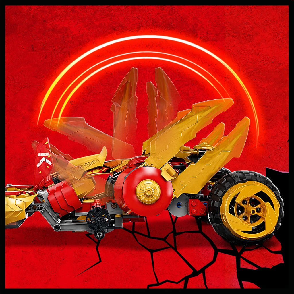 LEGO? NINJAGO? Kai's Golden Dragon Raider