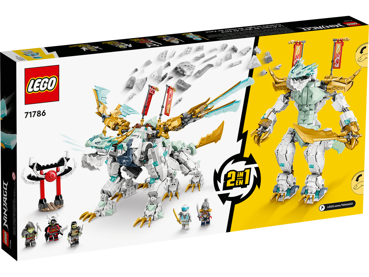 LEGO? NINJAGO? Zane's Ice Dragon Creature