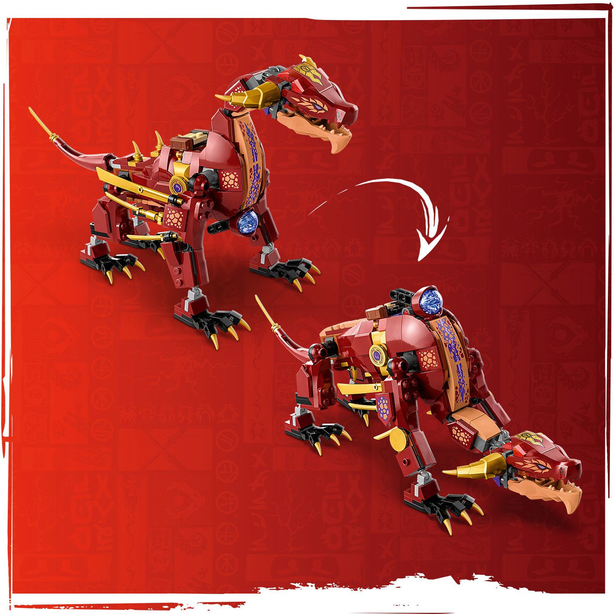 LEGO? NINJAGO? Heatwave Transforming Lava Dragon