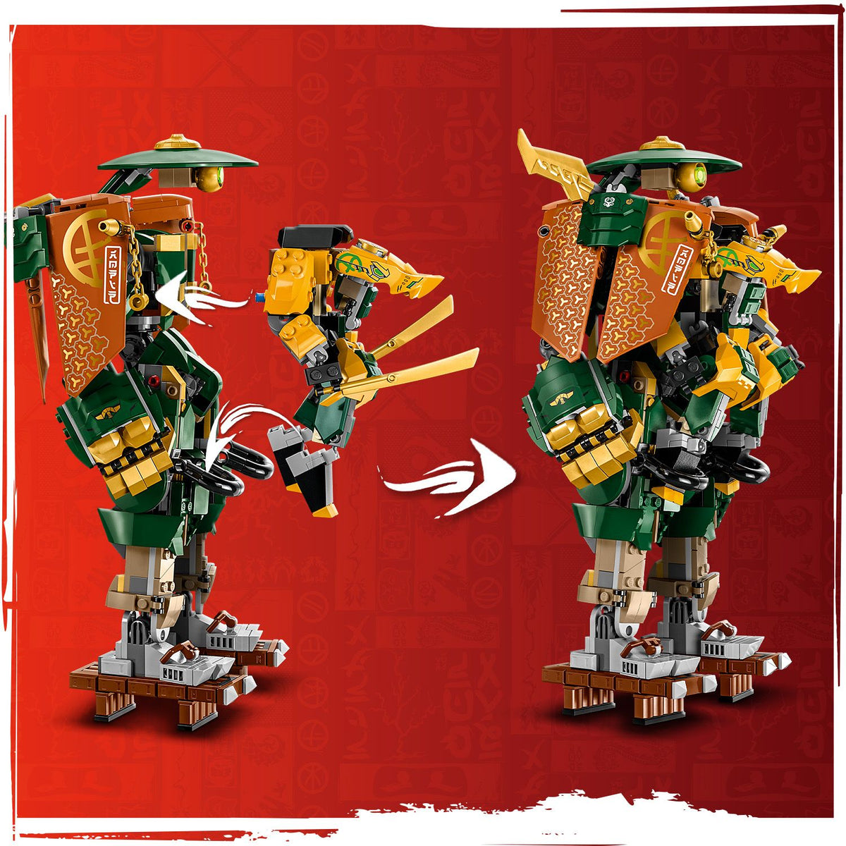 LEGO? NINJAGO? Lloyd and Arin's Ninja Team Mechs