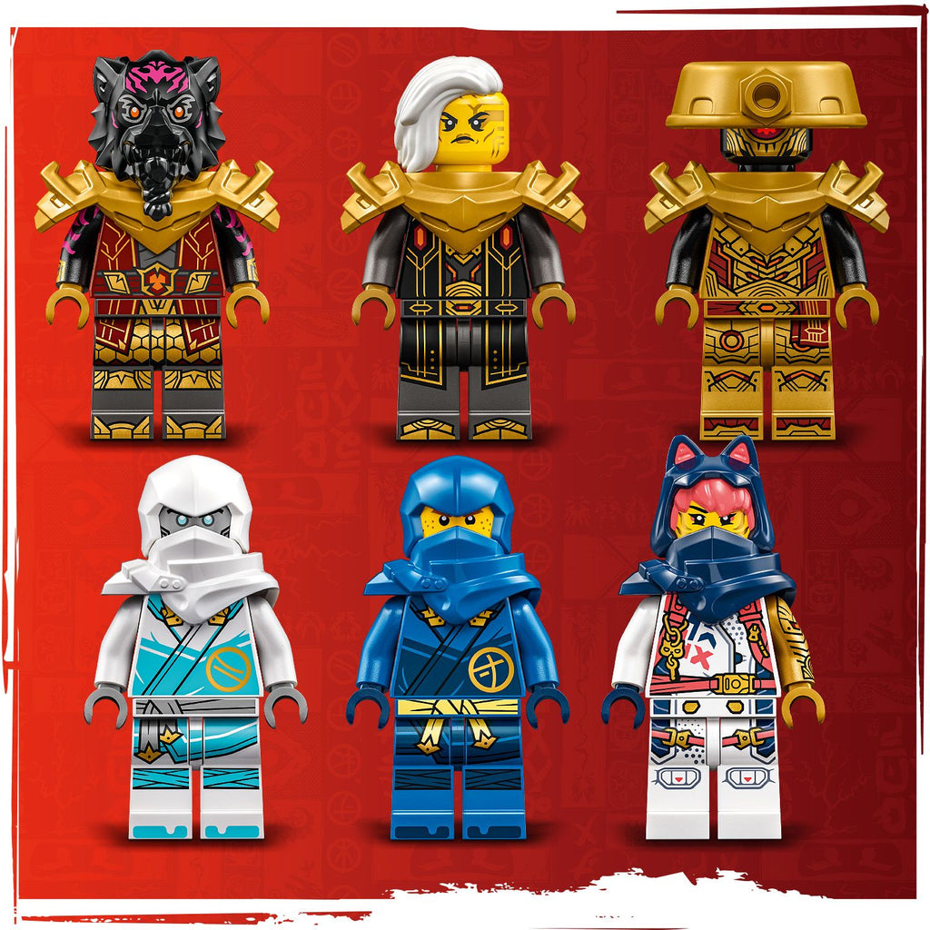 LEGO? NINJAGO? Elemental Dragon vs. The Empress Mech