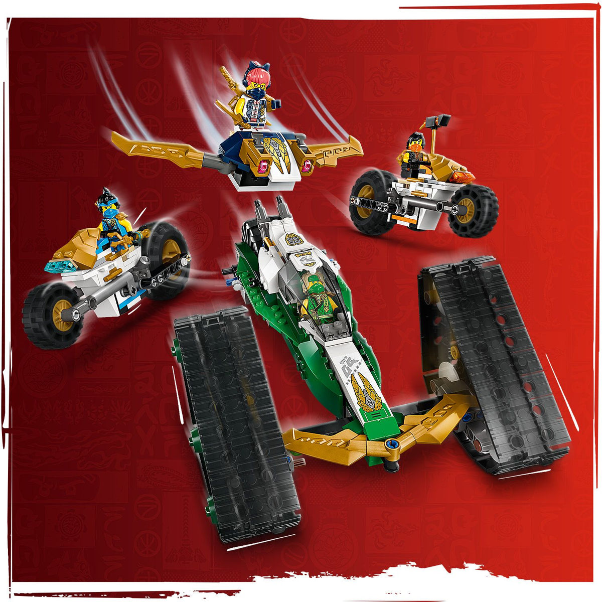 LEGO? NINJAGO? Ninja Team Combo Vehicle