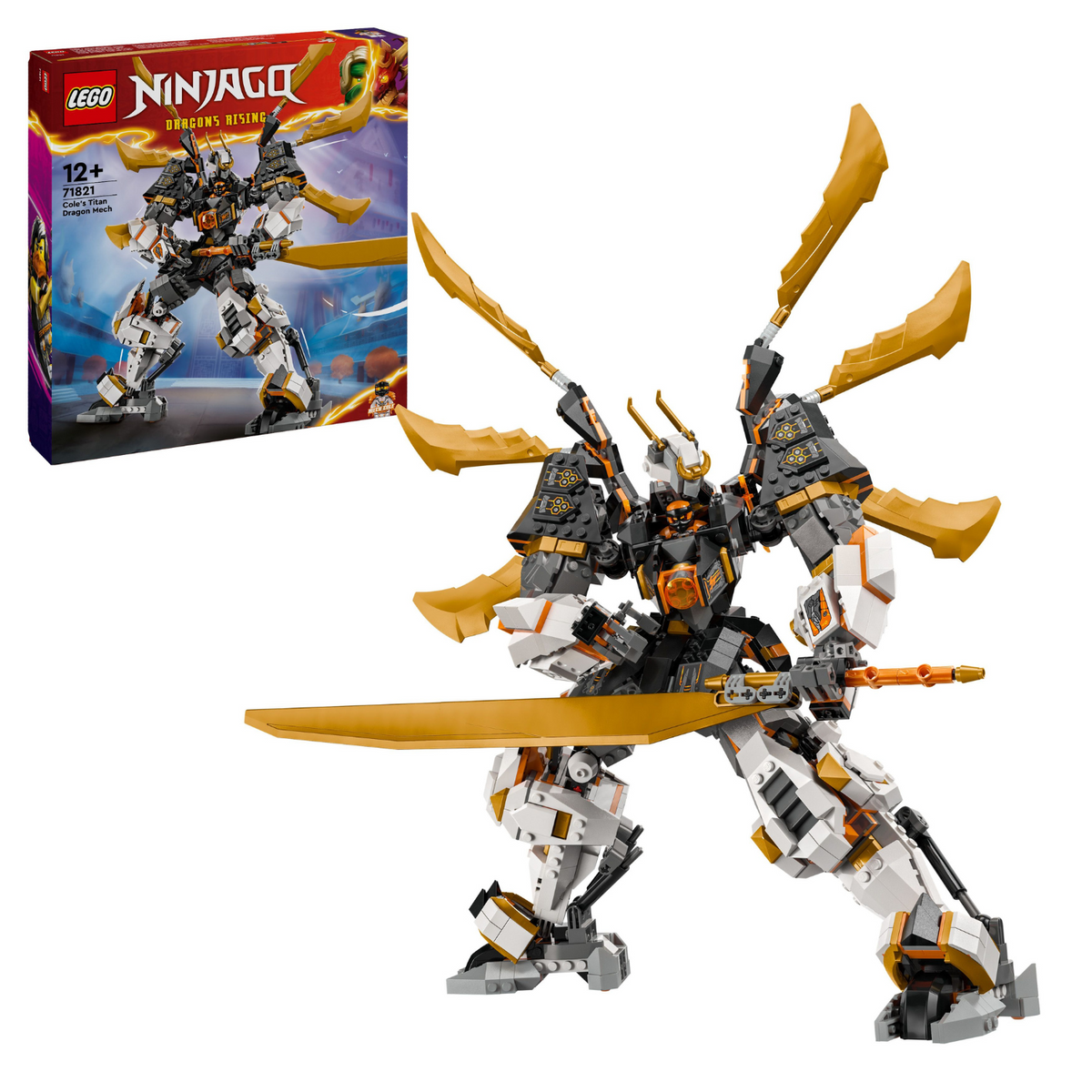LEGO? NINJAGO? Cole's Titan Dragon Mech