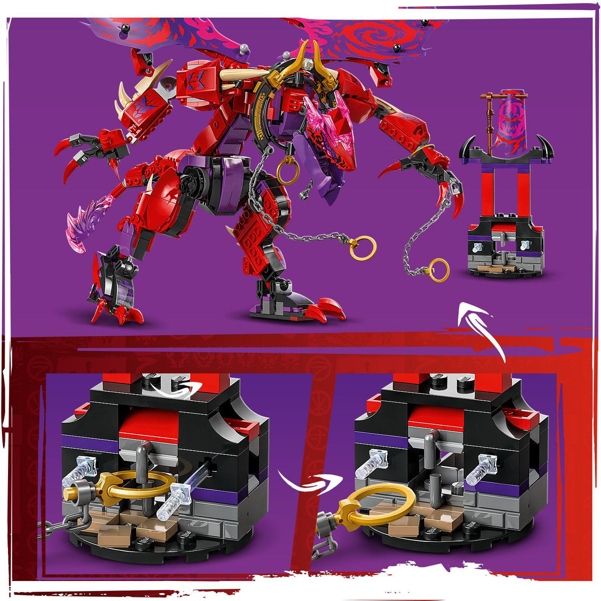 LEGO? NINJAGO? Thunderfang Dragon of Chaos