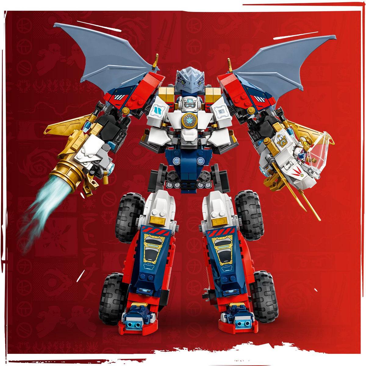 LEGO? NINJAGO? Zane's Ultra Combiner Mech
