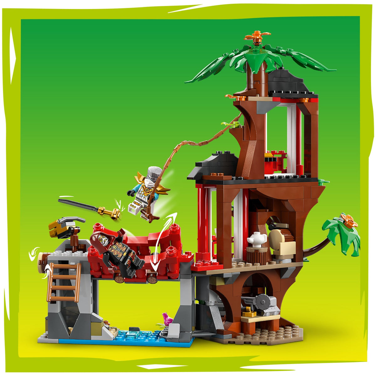 LEGO? NINJAGO? Ninja Vehicle Tree House Battle