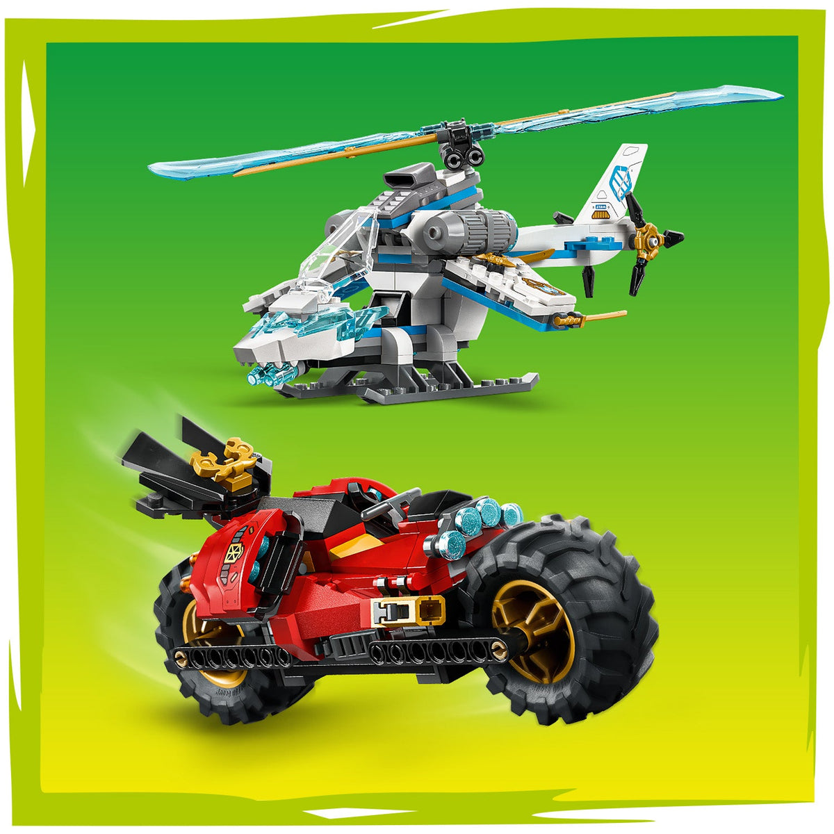 LEGO? NINJAGO? Ninja Vehicle Tree House Battle