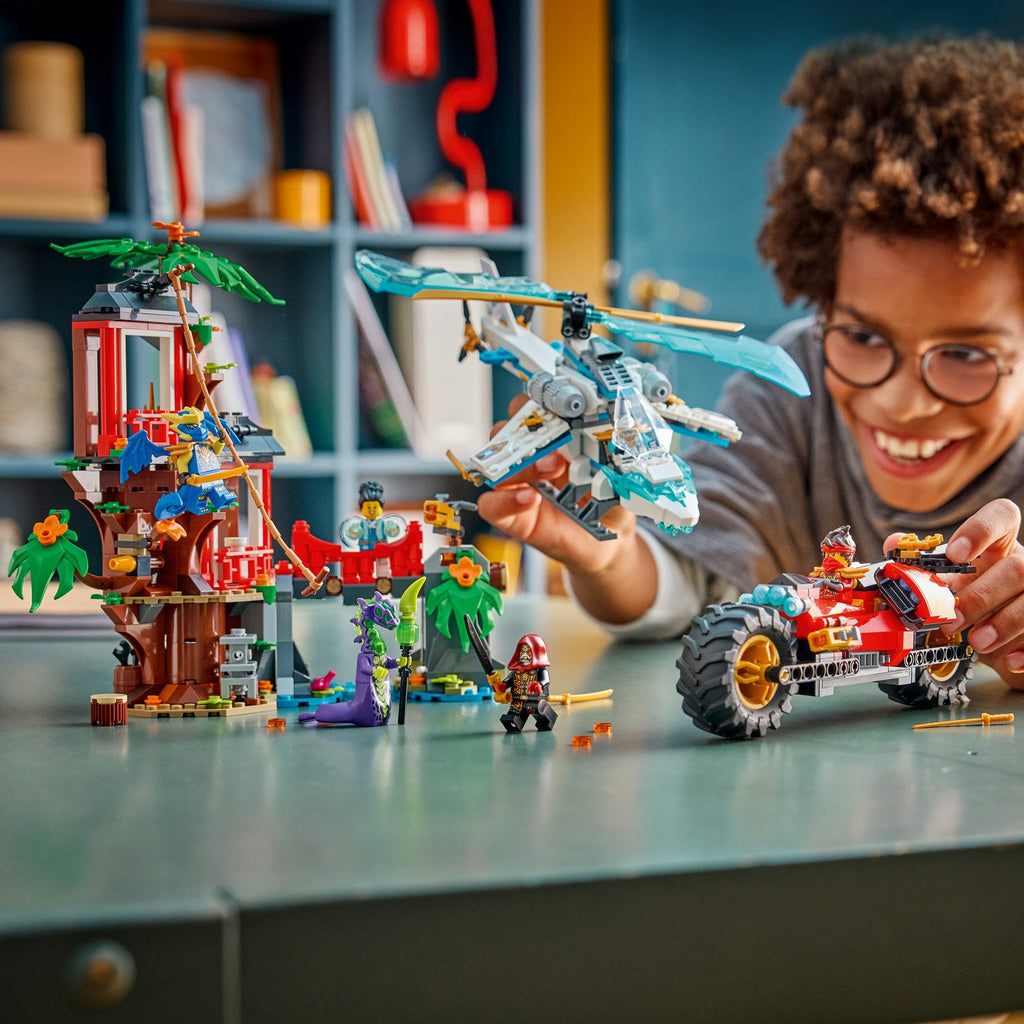 LEGO? NINJAGO? Ninja Vehicle Tree House Battle