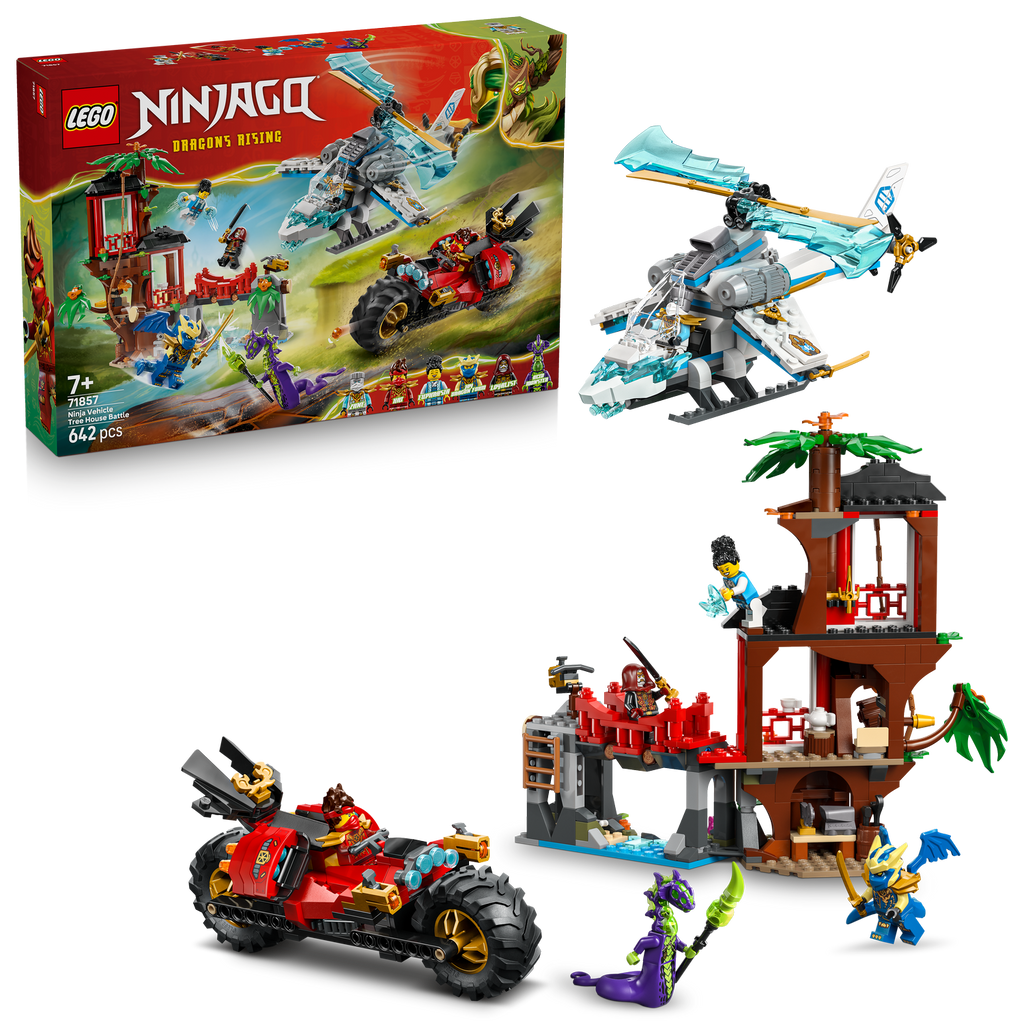 LEGO? NINJAGO? Ninja Vehicle Tree House Battle
