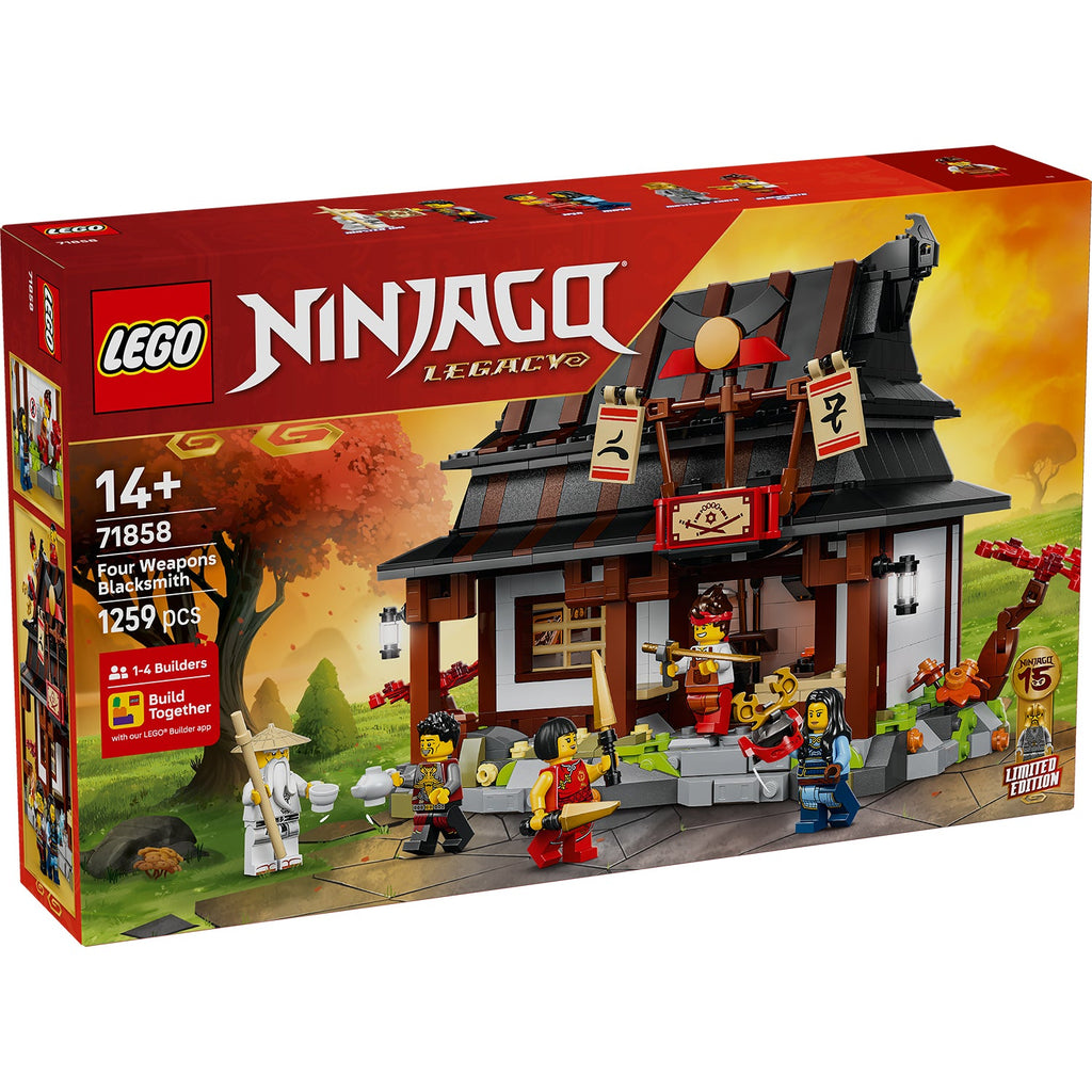 LEGO? NINJAGO? Four Weapons Blacksmith 15th Anniversary