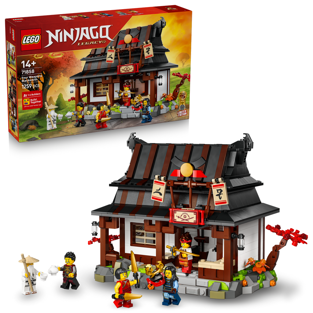LEGO? NINJAGO? Four Weapons Blacksmith 15th Anniversary