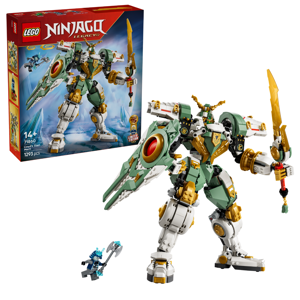 LEGO? NINJAGO? Lloyd's Titan Mech 15th Anniversary