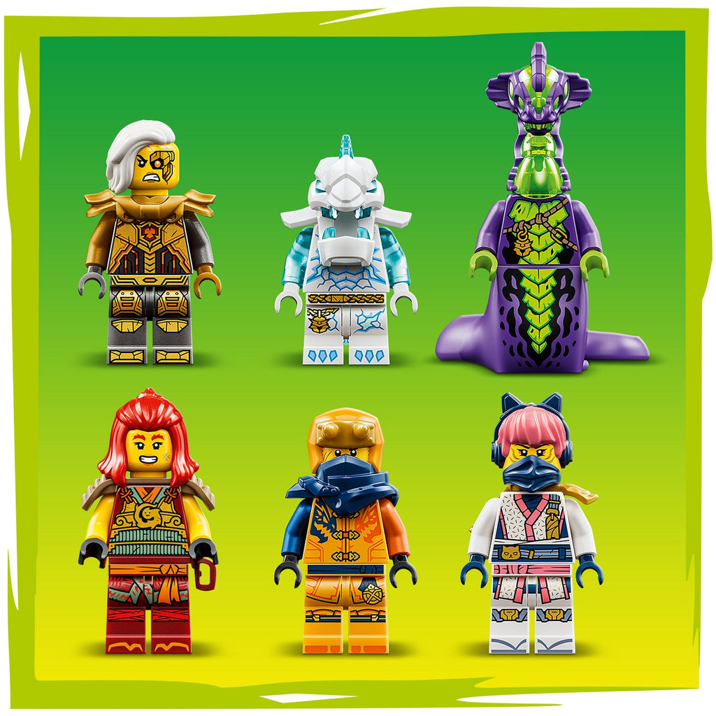LEGO? NINJAGO? Wyldfyre's Transforming Dragon Mech