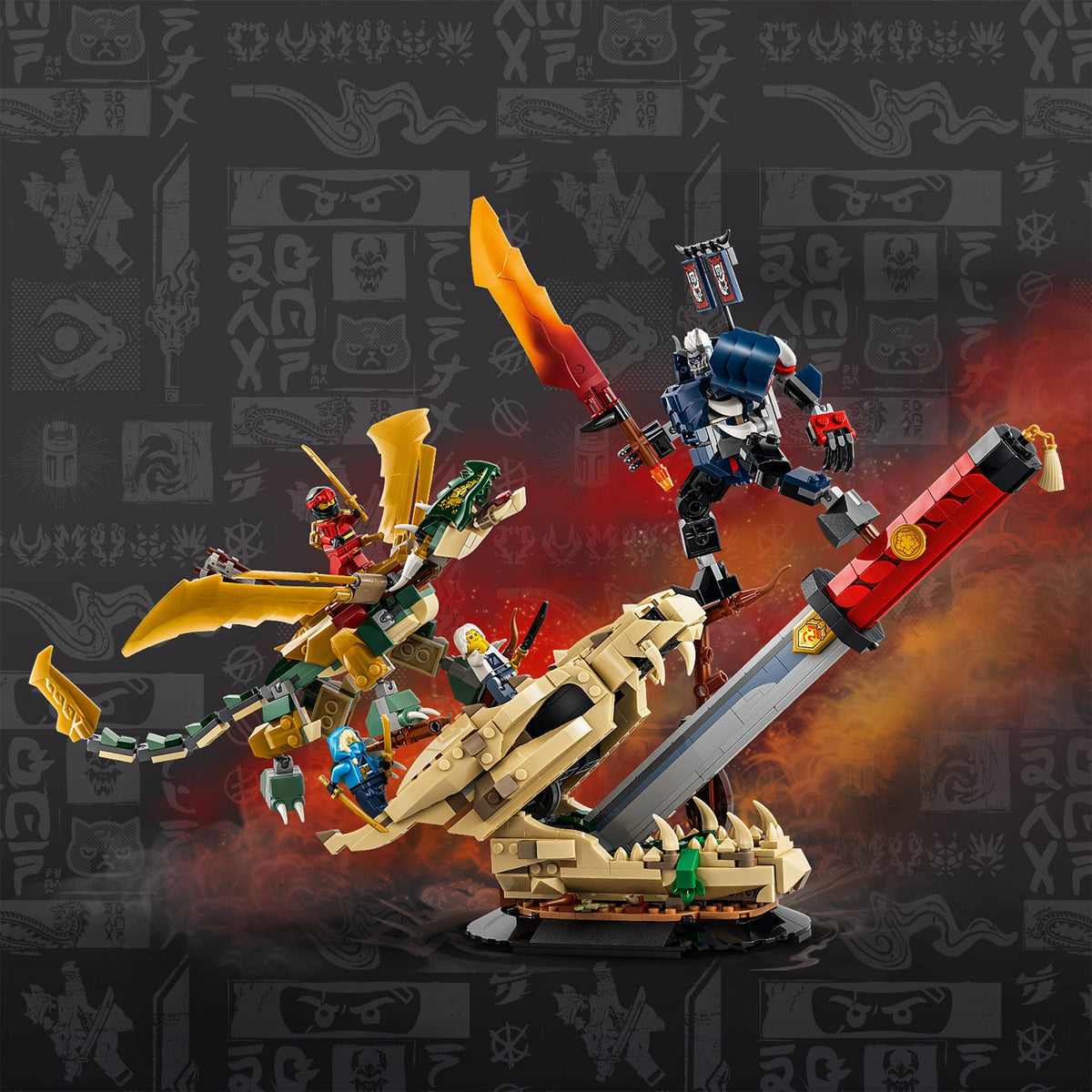 LEGO? NINJAGO? Battle at the Dragon's Blade