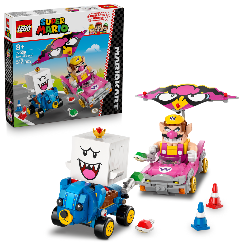 LEGO? Super Mario? Mario Kart? ÿ Wario & King Boo