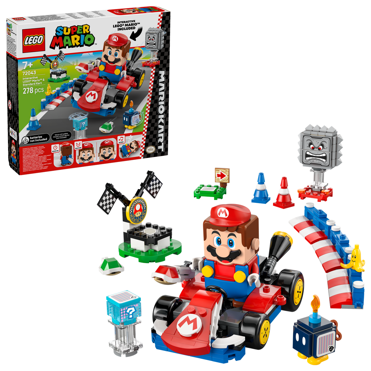 LEGO? Super Mario?: Mario Kart? ÿ Interactive LEGO? Mario? & Standard Kart