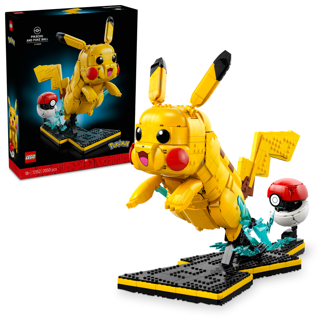 LEGO? Pok¨¦mon? Pikachu and Pok¨¦ Ball