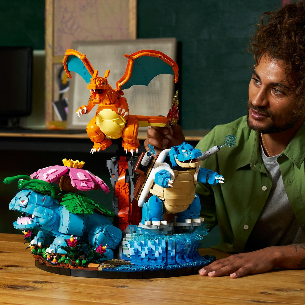 LEGO? Pok¨¦mon? Venusaur, Charizard and Blastoise