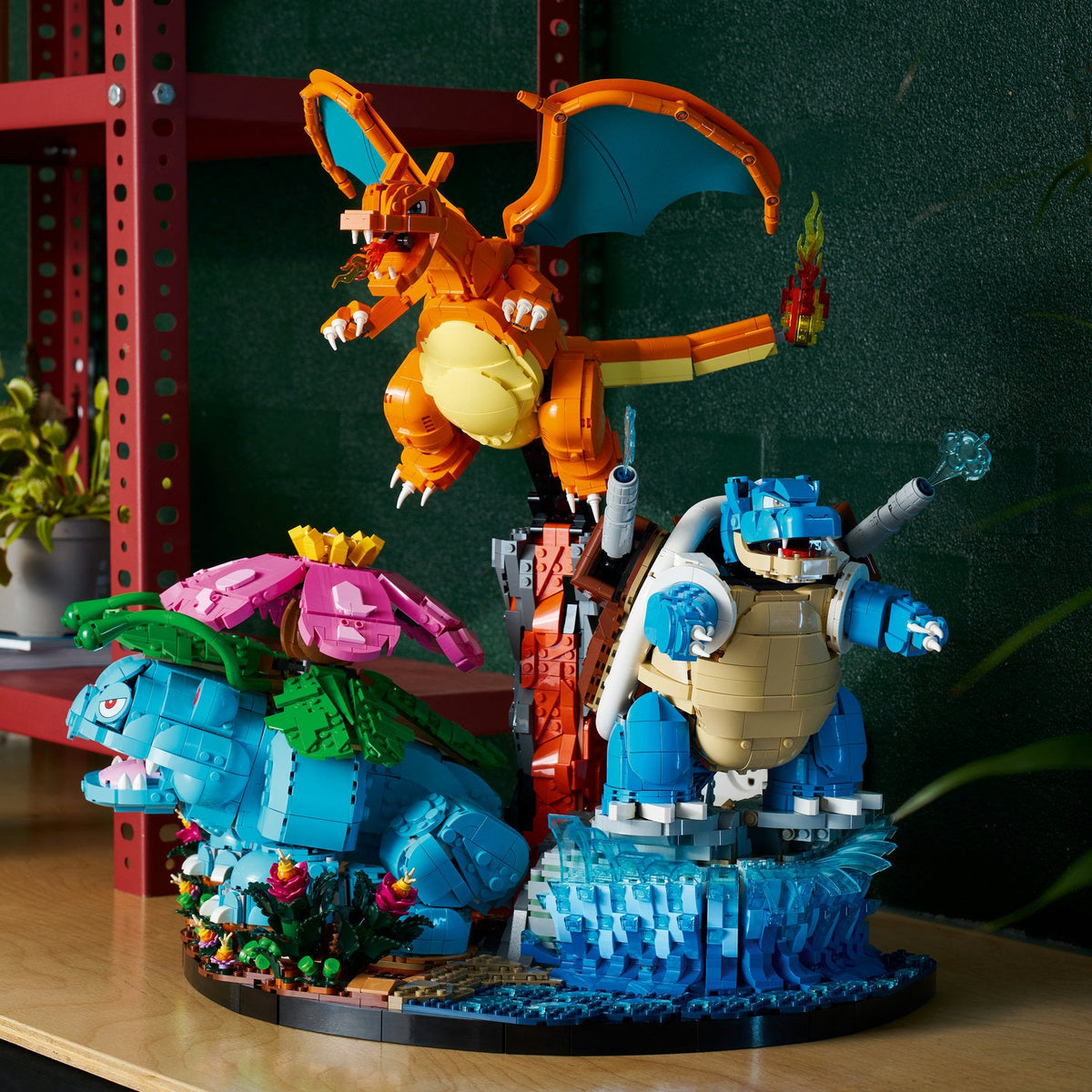 LEGO? Pok¨¦mon? Venusaur, Charizard and Blastoise