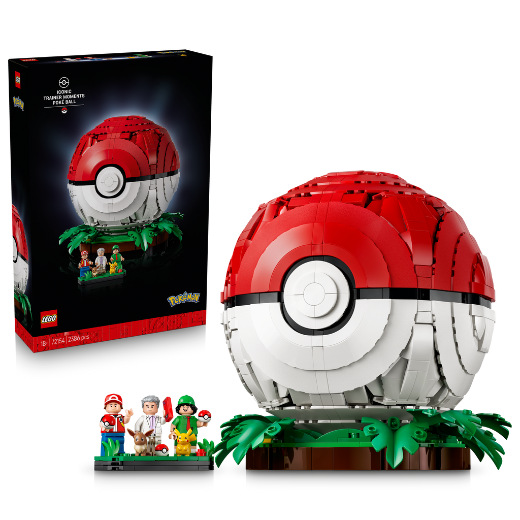 LEGO? Pok¨¦mon? Iconic Trainer Moments Pok¨¦ Ball