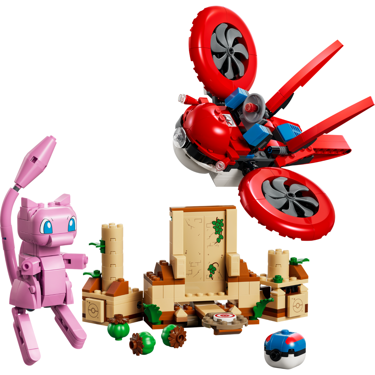 LEGO? Pok¨¦mon? SMART Play?: Drone Search for Mythical Mew