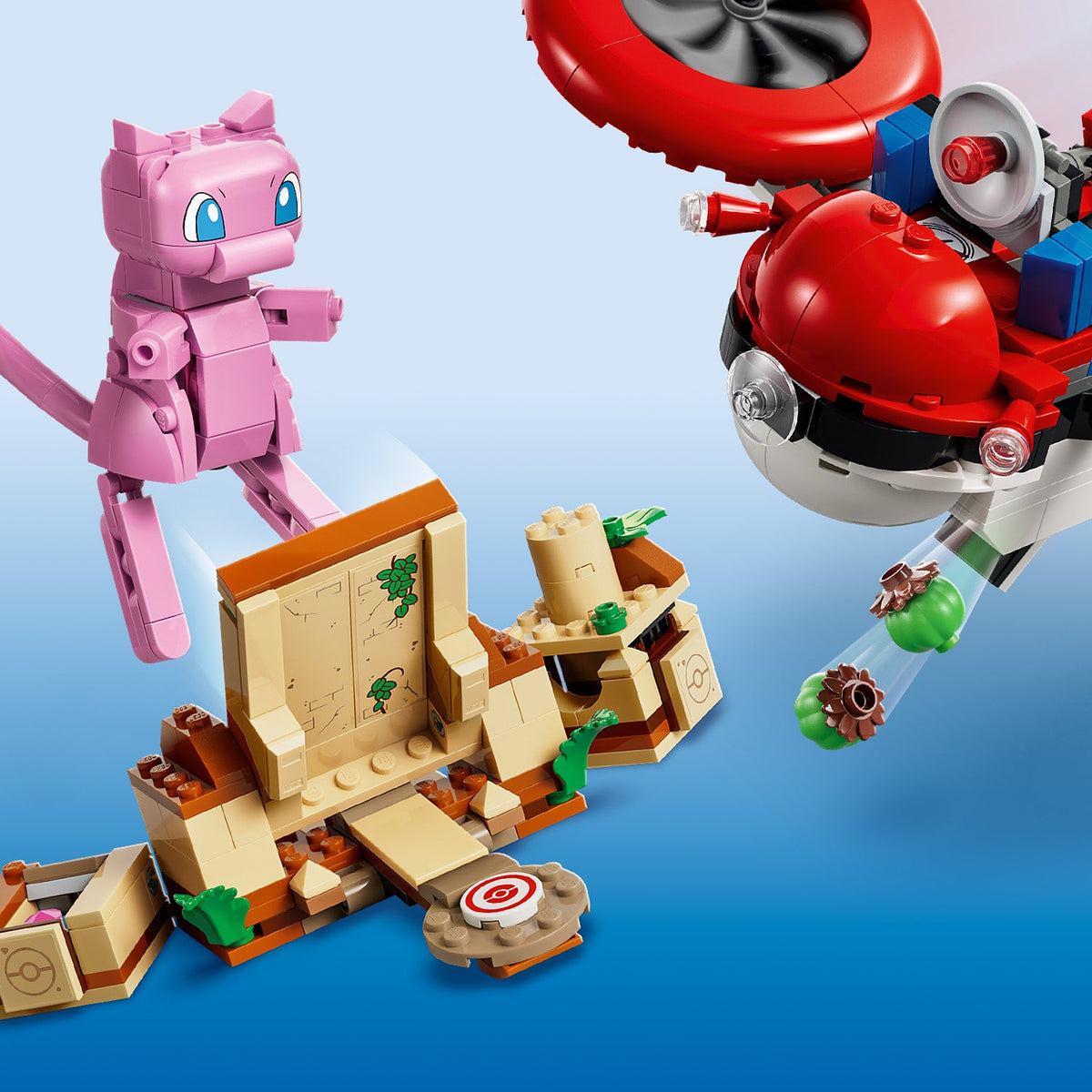 LEGO? Pok¨¦mon? SMART Play?: Drone Search for Mythical Mew
