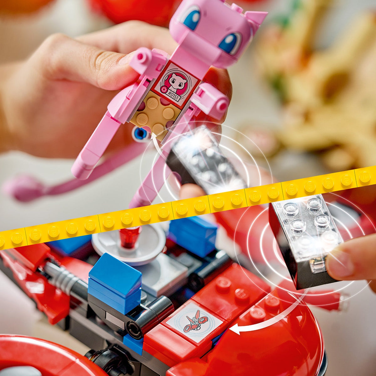 LEGO? Pok¨¦mon? SMART Play?: Drone Search for Mythical Mew
