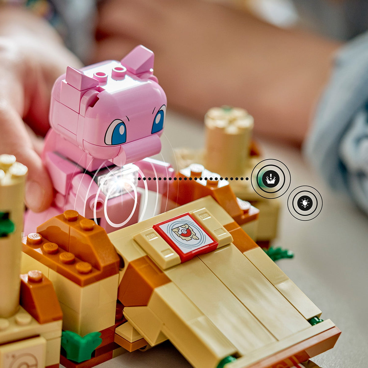 LEGO? Pok¨¦mon? SMART Play?: Drone Search for Mythical Mew