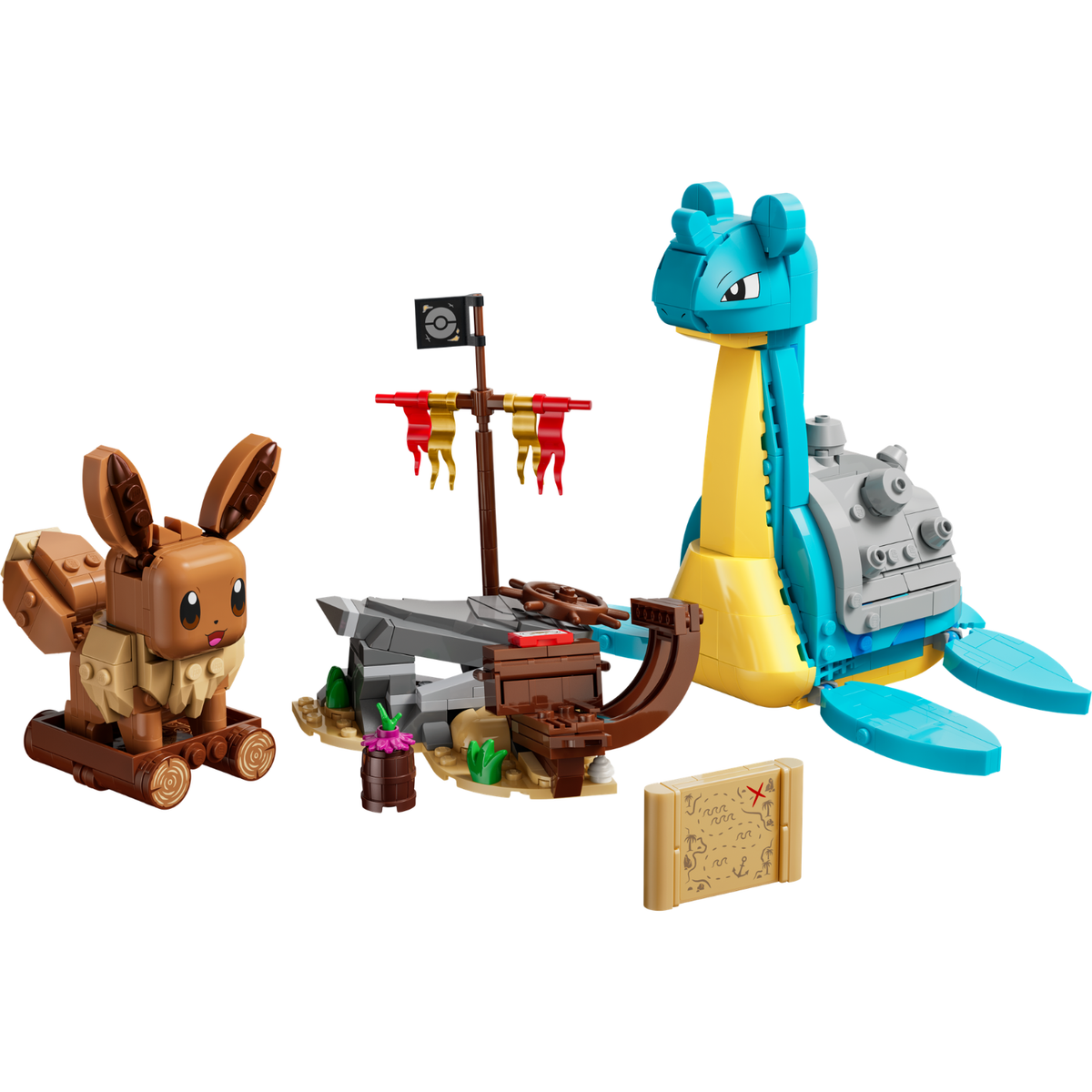 LEGO? Pok¨¦mon? SMART Play?: Eevee and Lapras's Treasure Hunt