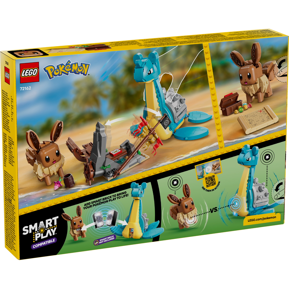 LEGO? Pok¨¦mon? SMART Play?: Eevee and Lapras's Treasure Hunt