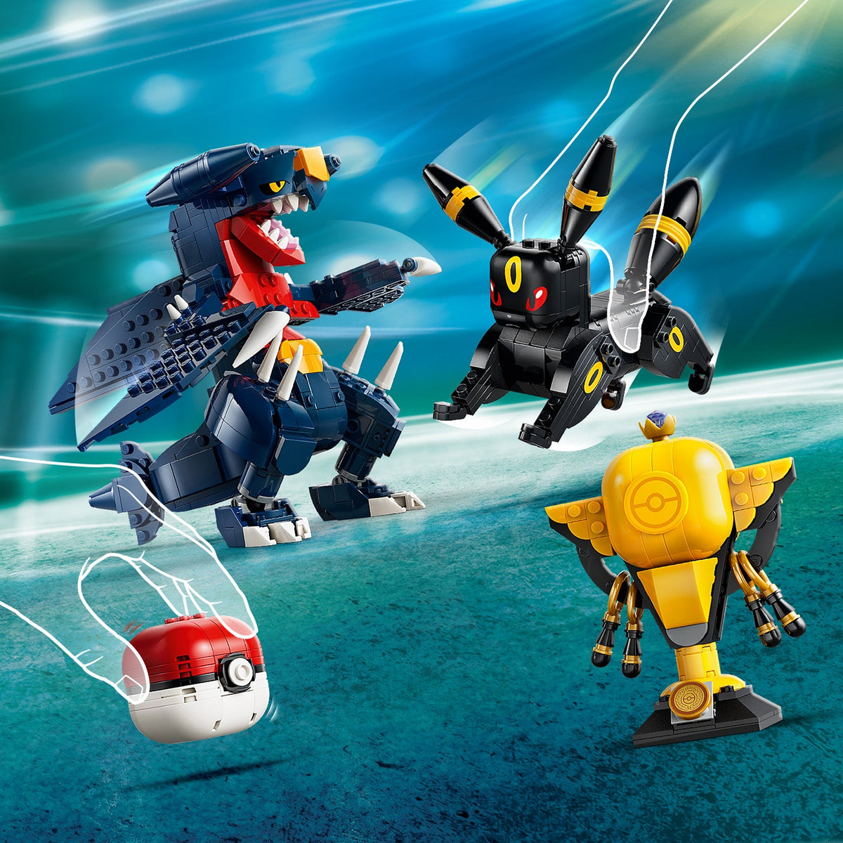 LEGO? Pok¨¦mon? SMART Play?: Umbreon vs. Garchomp Championship Battle