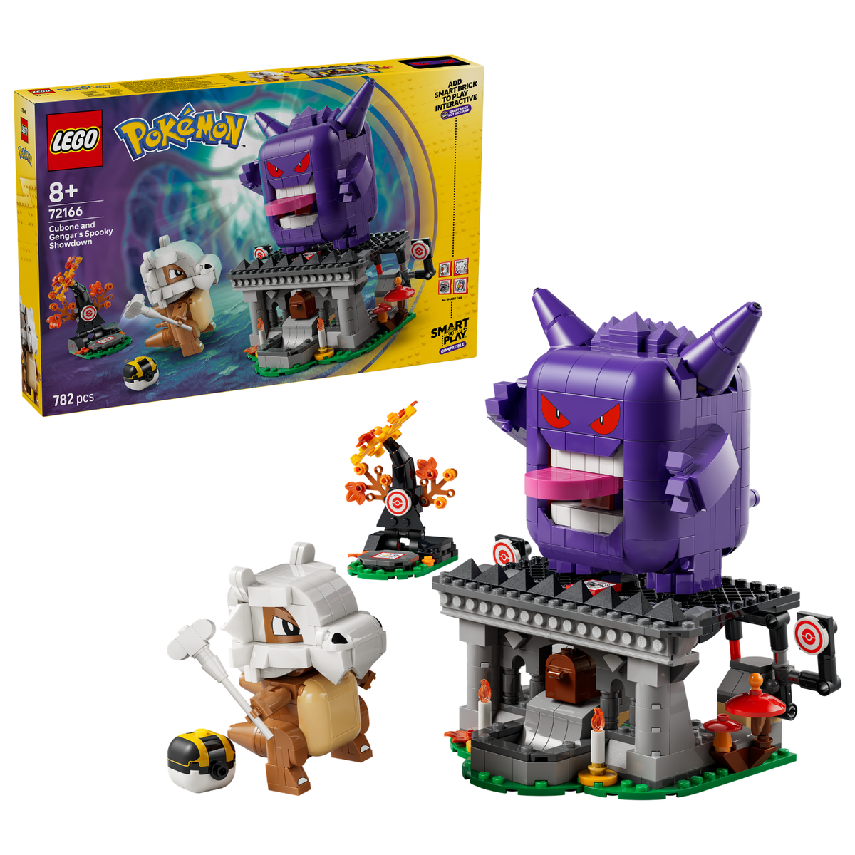 LEGO? Pok¨¦mon? SMART Play?: Cubone and Gengar's Spooky Showdown