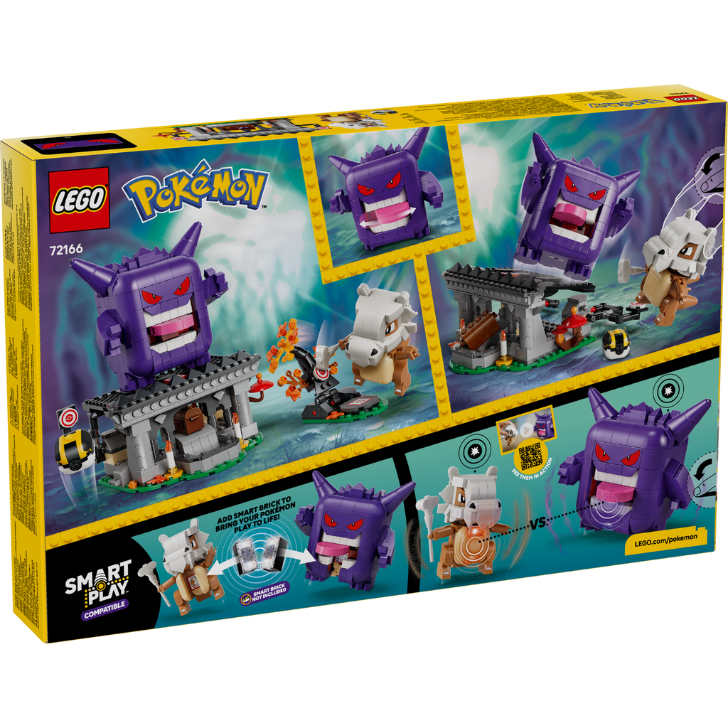 LEGO? Pok¨¦mon? SMART Play?: Cubone and Gengar's Spooky Showdown