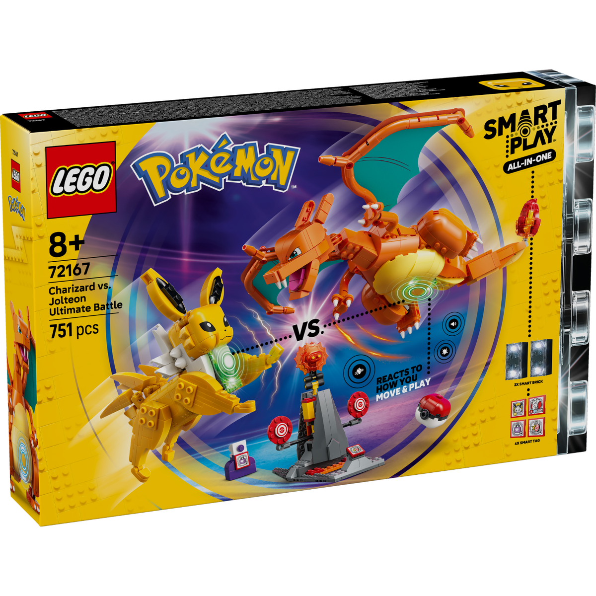LEGO? Pok¨¦mon? SMART Play?: Charizard vs. Jolteon Ultimate Battle