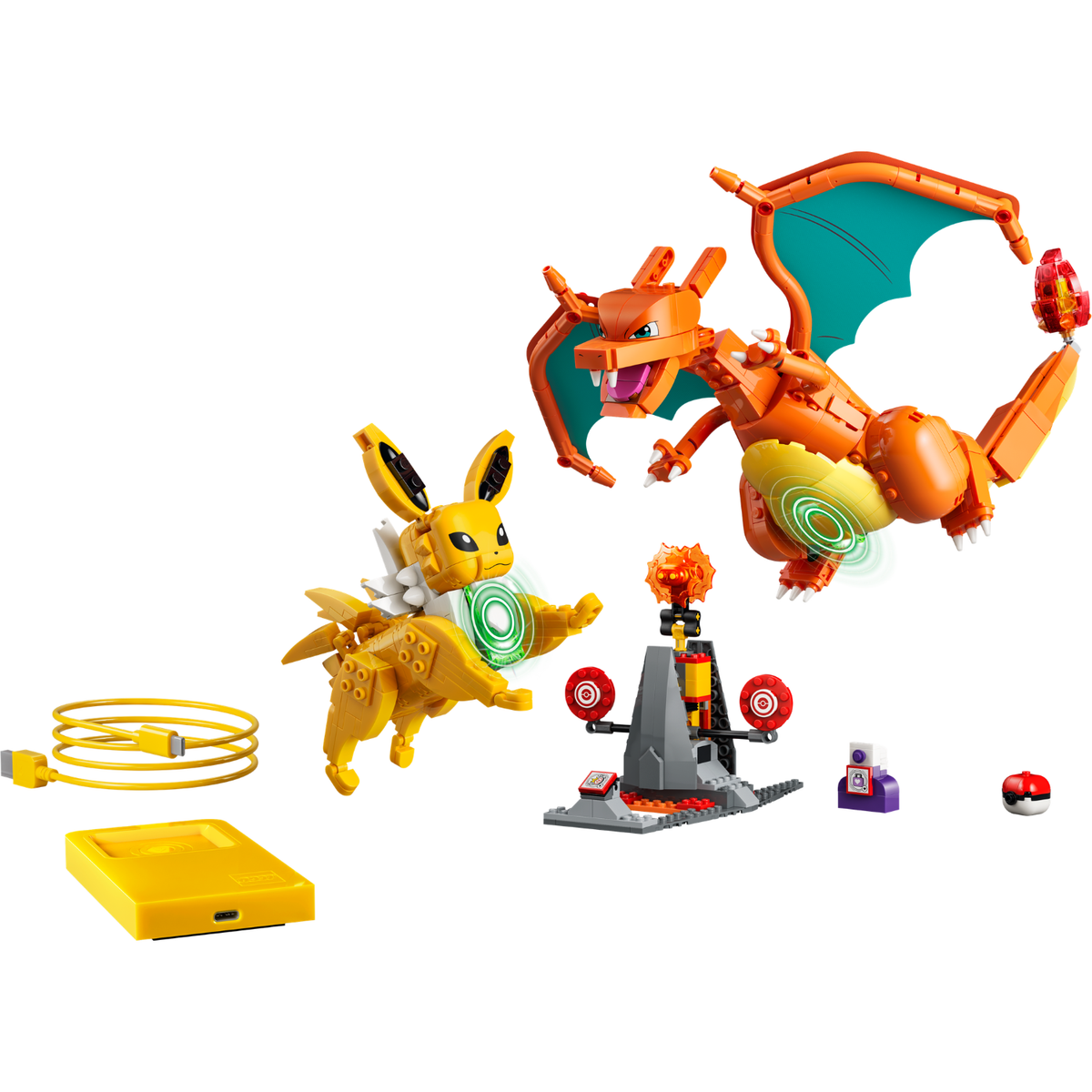 LEGO? Pok¨¦mon? SMART Play?: Charizard vs. Jolteon Ultimate Battle
