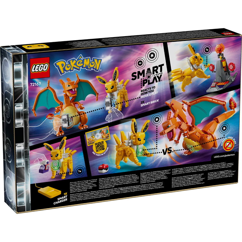 LEGO? Pok¨¦mon? SMART Play?: Charizard vs. Jolteon Ultimate Battle