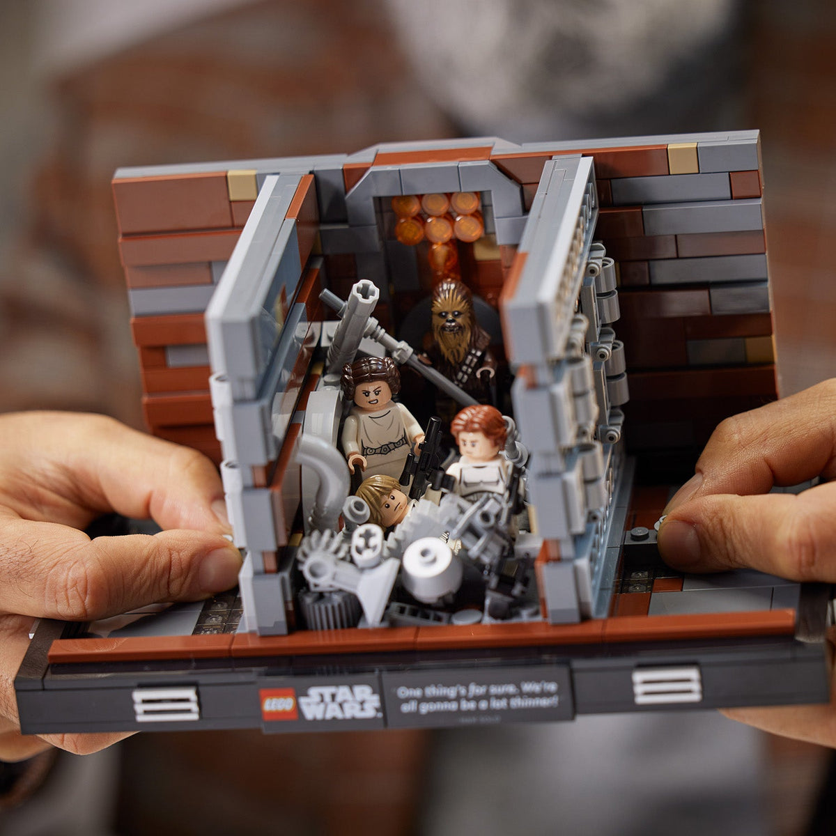 LEGO? Star Wars? Death Star? Trash Compactor Diorama
