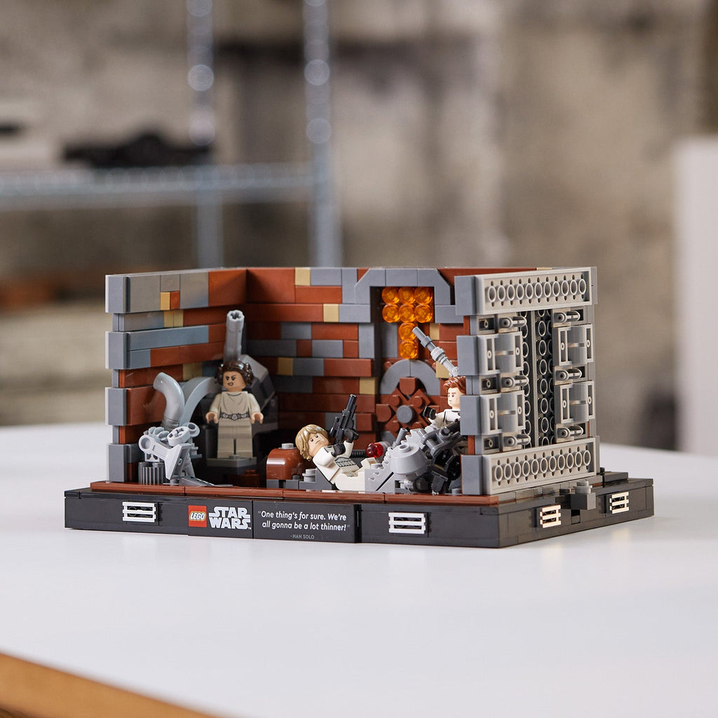 LEGO? Star Wars? Death Star? Trash Compactor Diorama