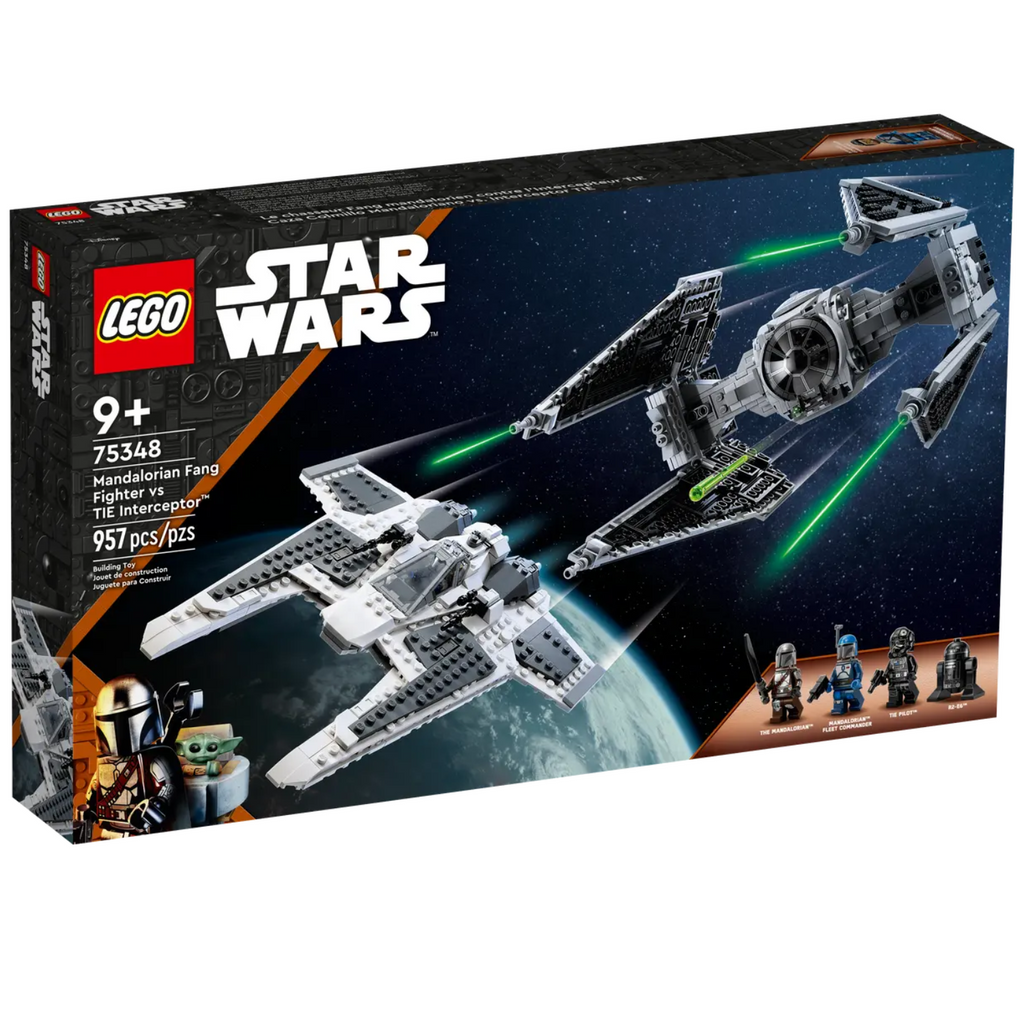 LEGO? Star Wars? Mandalorian Fang Fighter vs. TIE Interceptor?