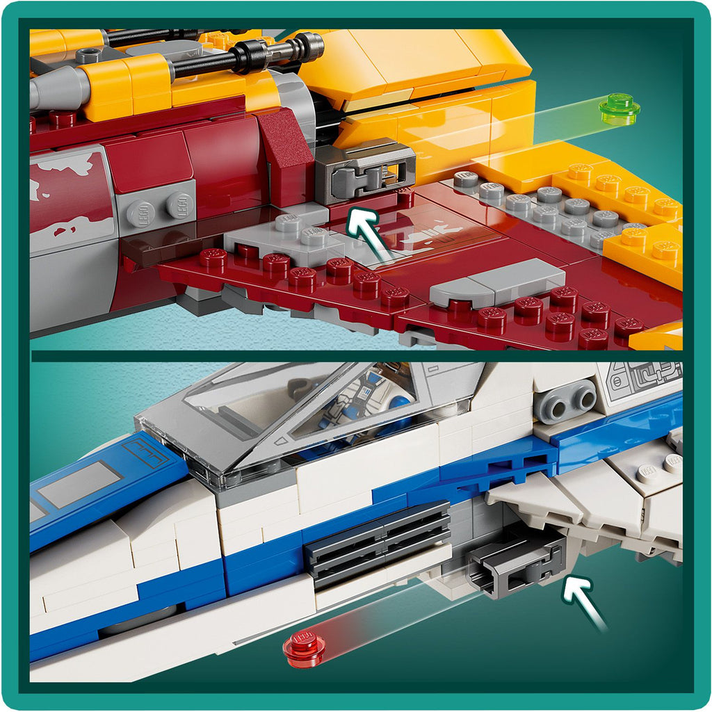 LEGO? Star Wars? New Republic E-Wing? vs. Shin Hati's Starfighter?