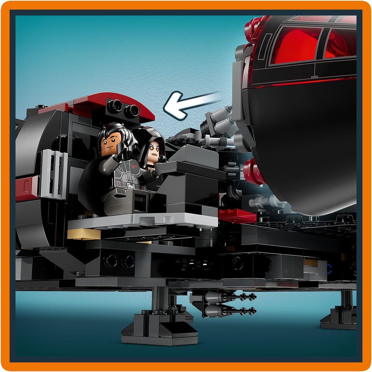 LEGO? Star Wars? The Dark Falcon