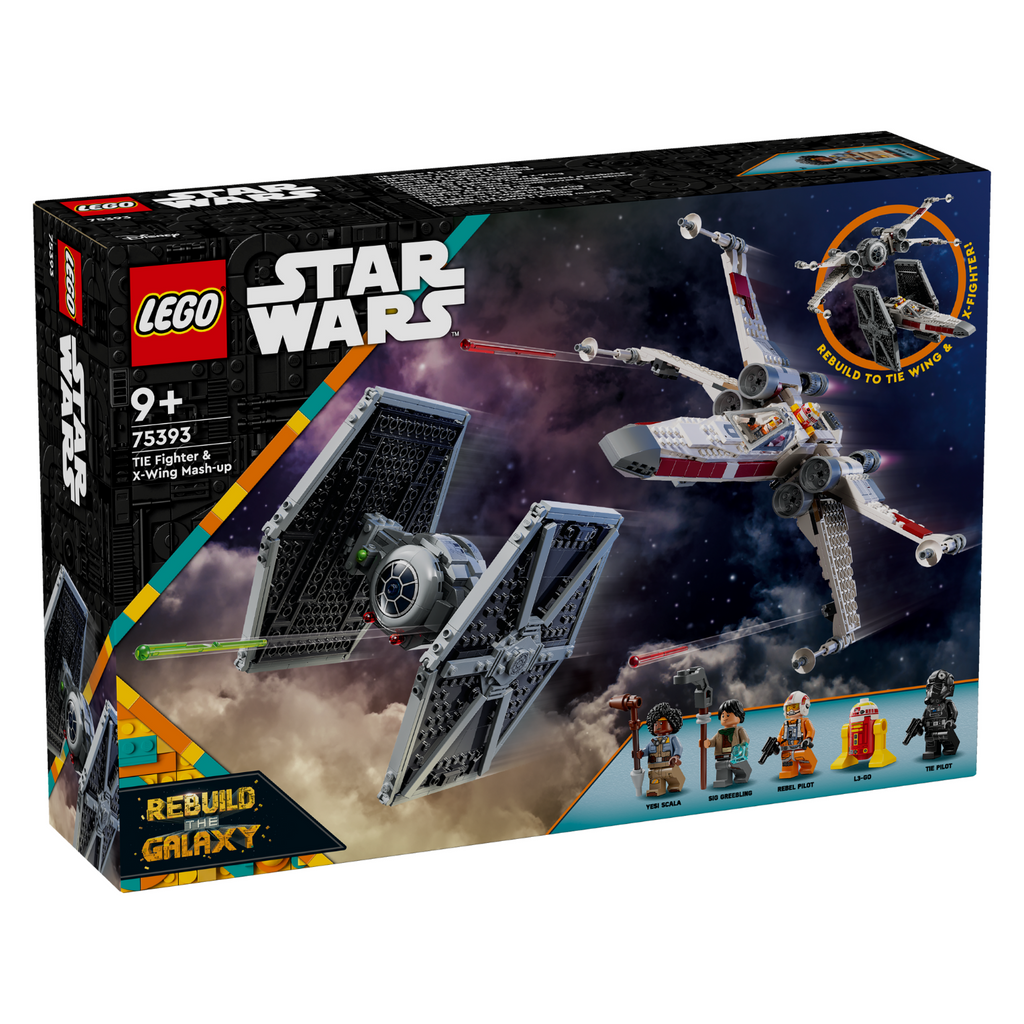 LEGO? Star Wars? TIE Fighter & X-Wing Mash-up