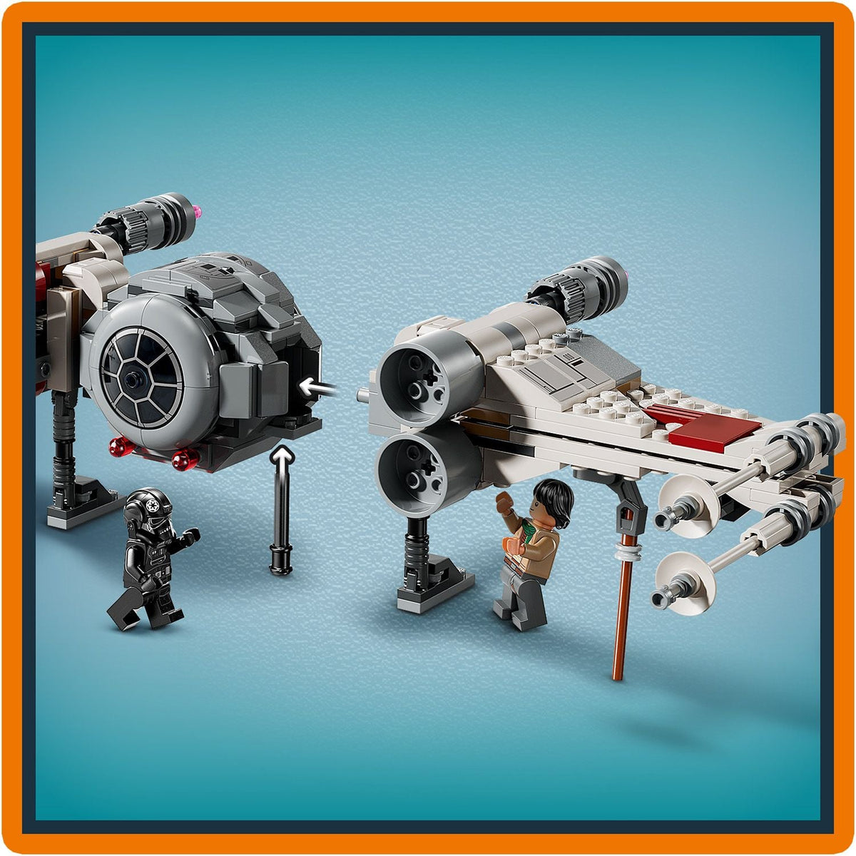 LEGO? Star Wars? TIE Fighter & X-Wing Mash-up