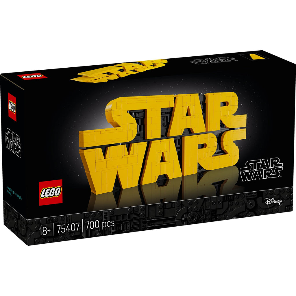 LEGO? Star Wars? Brick-Built Star Wars Logo