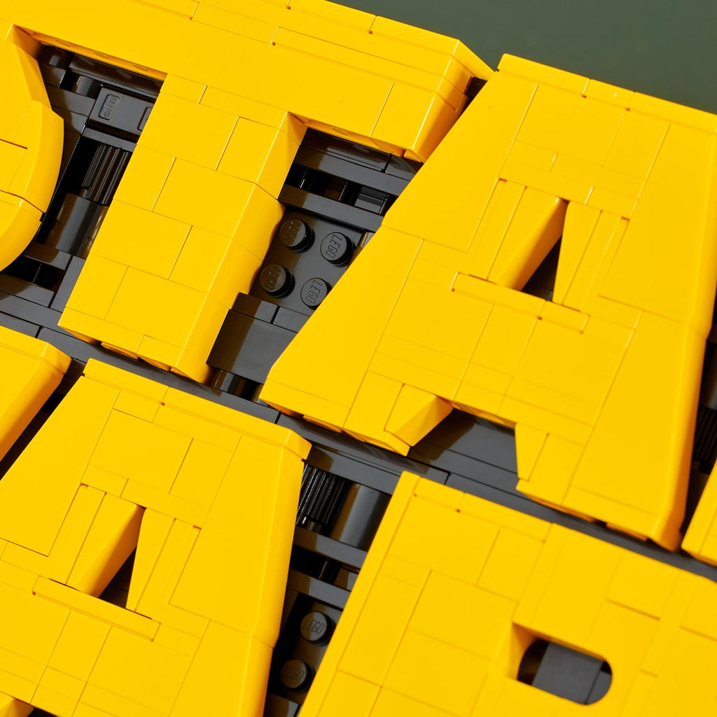 LEGO? Star Wars? Brick-Built Star Wars Logo