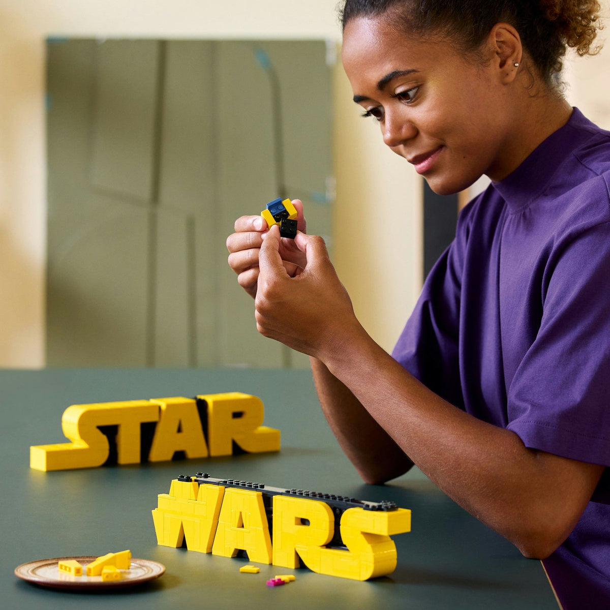 LEGO? Star Wars? Brick-Built Star Wars Logo