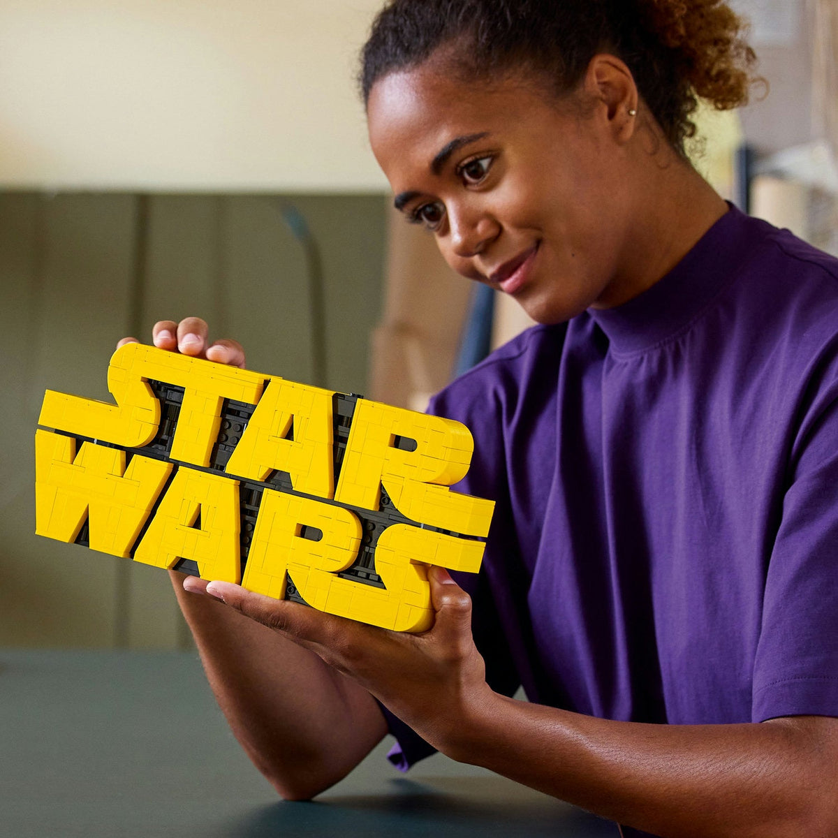 LEGO? Star Wars? Brick-Built Star Wars Logo