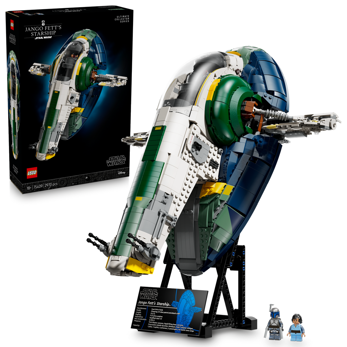 LEGO? Star Wars? Jango Fett's Firespray-Class Starship