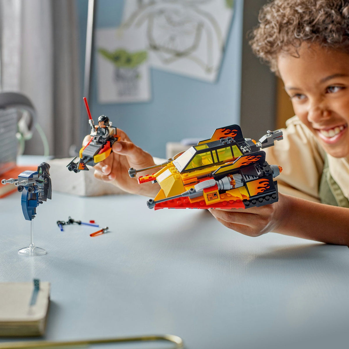 LEGO? Star Wars? The Force Burner Snowspeeder?