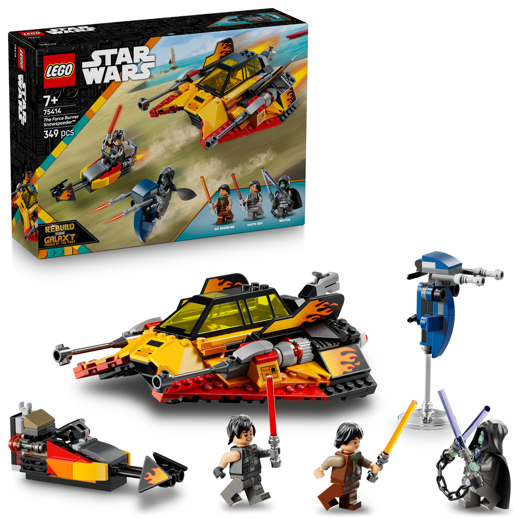 LEGO? Star Wars? The Force Burner Snowspeeder?